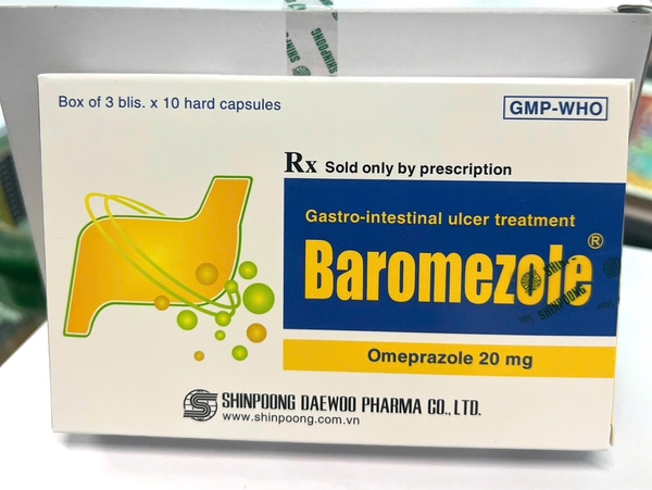 BAR OMEZOLE h/30viên