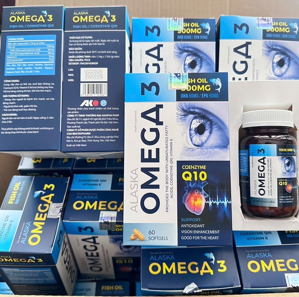 OMEGA 3 mắt xanh ch/60viên Ako