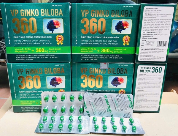 VP GINKGO BILOBA 360 XANH