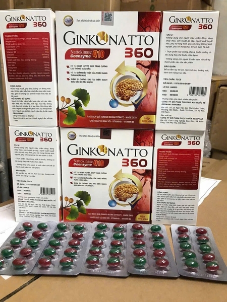 GINKGO NATTO 360 đỏ