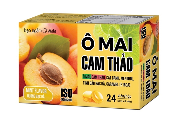 Kẹo Ô MAI CAM THẢO H24viên