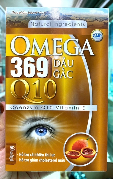 OMEGA 369 gấc vàng ch60viên