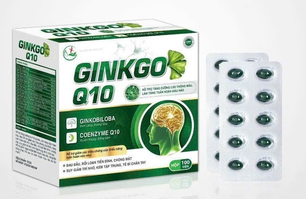 GINKGO Q10 xanh Vina h/100viên