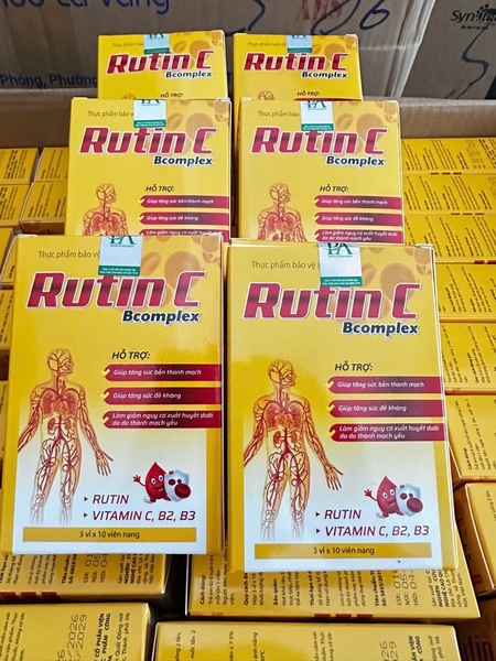 RUTIN C B Complex h30v PA