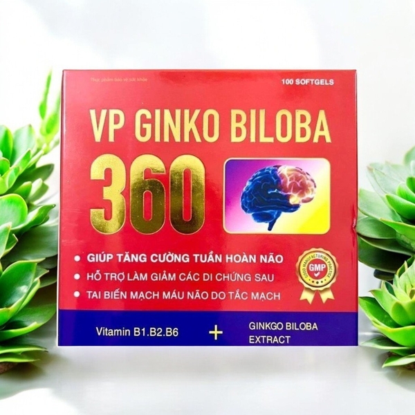 VP GINKGO BILOBA 360 ĐỎ