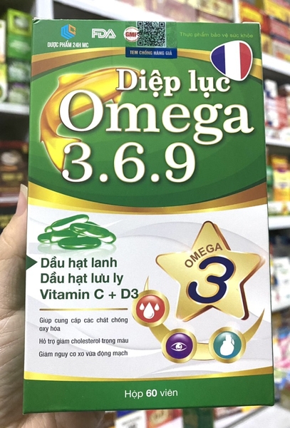 Omega 369 diệp lục ngôi sao