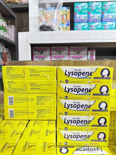 Kẹo ngậm LYSOPENE