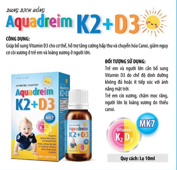 AQUADREIM K2+D3 EMBE