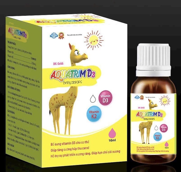 AQUATRIM D3 K2 vàng