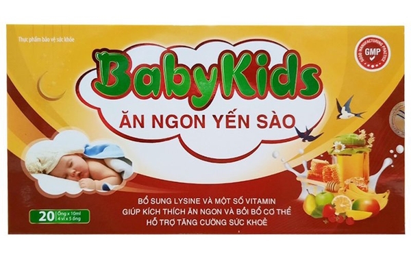 BABY KIDS ĂN NGON YẾN SÀO ống