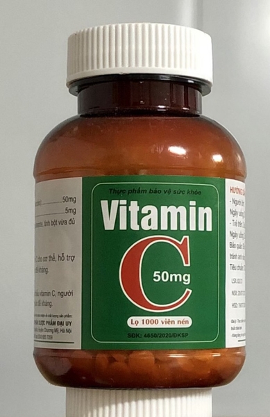C 50MG 1000viên