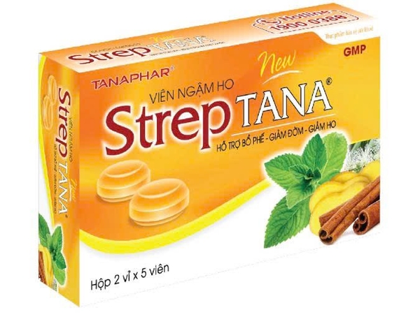 STREP TANA gừng h/100v