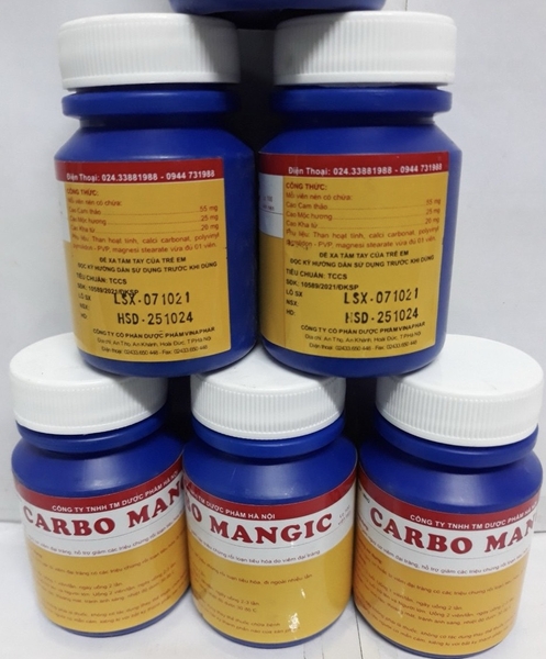 CARBO MANGIC ( LỐC/10CH )