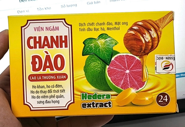 KẸO CHANH ĐÀO vàng