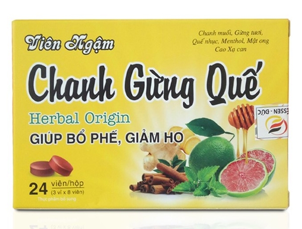 Keo Chanh Gừng Quế