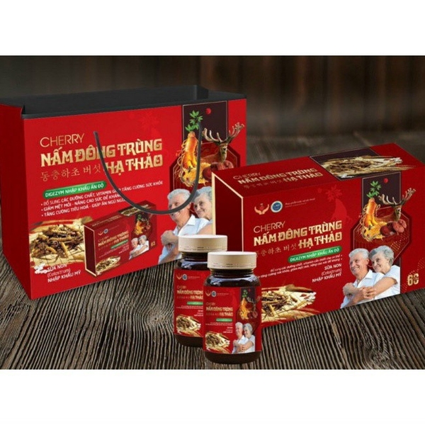 CHERRY ĐÔNG TRÙNG HẠ THẢO VIÊN H/2CHAI