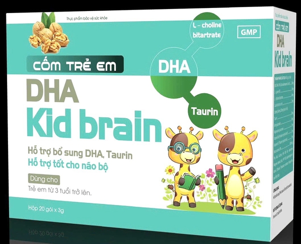 CỐM TRẺ EM DHA KID BRAIN gói