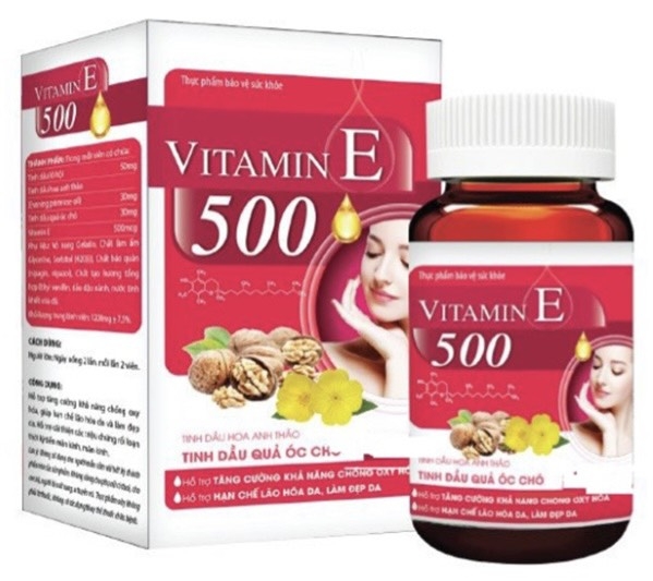 VITAMIN E 500 ĐỎ CH/30VIEN