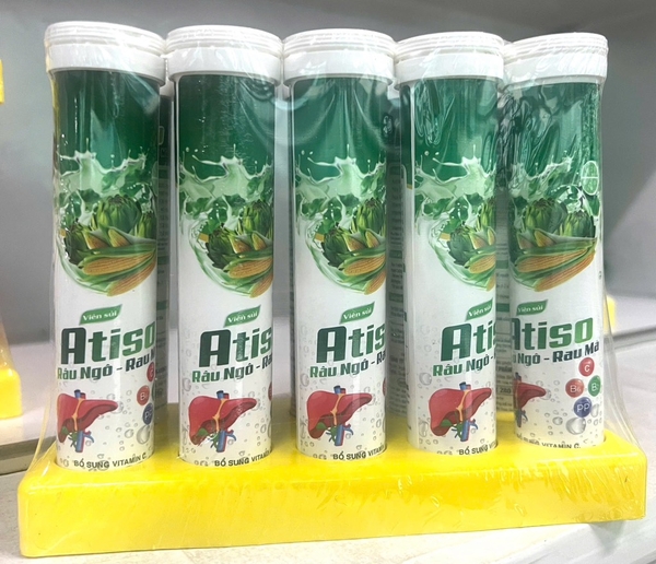 SỦI ACTISO 4g ( lốc 10tip/20viên )