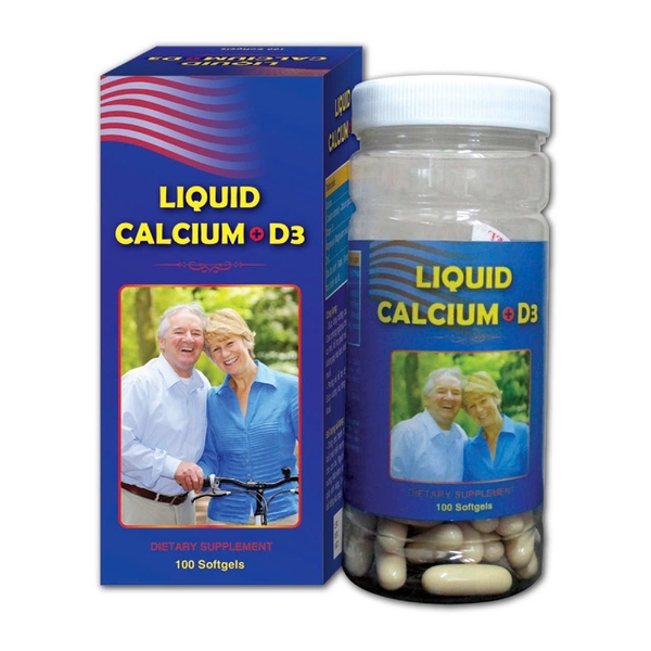 CALCI LIQUID D3 ch/100viên ông bà