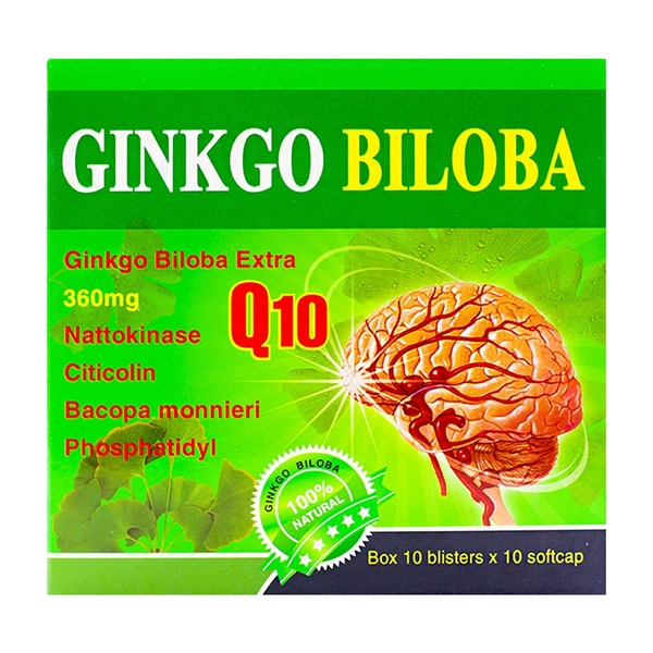 GINKGO BILOBA 360 Q10 XANH