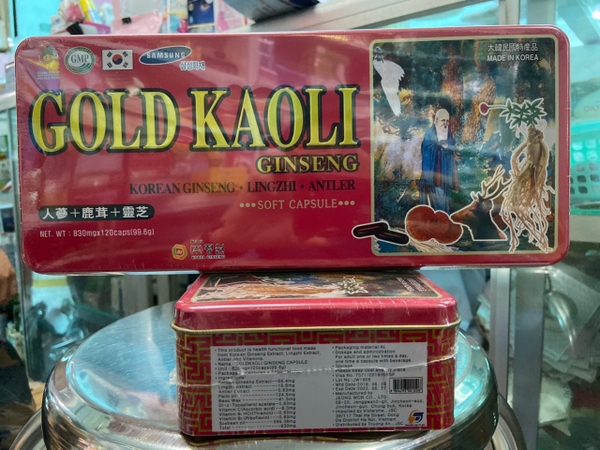 GOLD KAOLI GINSENG 120viên