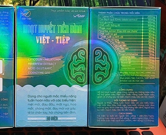 HOẠT HUYẾT TIỀN ĐÌNH VIỆT TIỆP CHAI