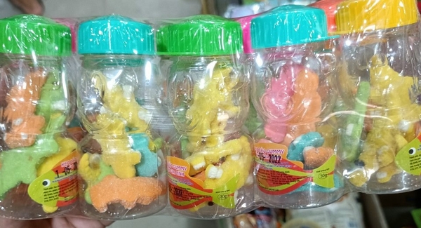 KẸO DẺO CÁ SẤU 30G lốc/10con