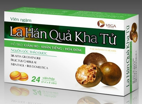 KẸO LA HÁN QUẢ KHA TỬ vega (lốc/5h)