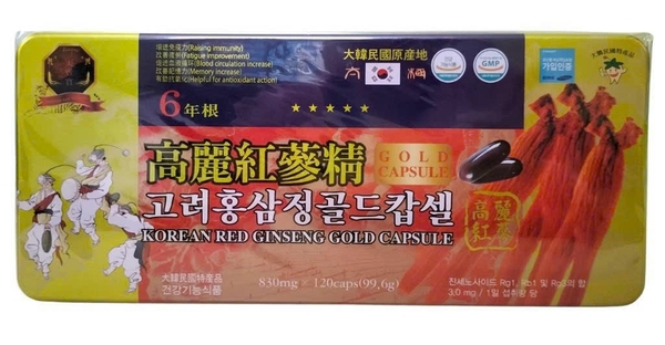 KOREAN RED GINSENG GOLD ( 3 CHÚ HỀ )