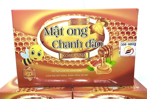 KẸO MẬT ONG CHANH ĐÀO ĐỎ