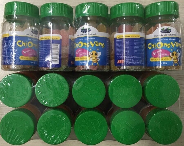 KẸO DẺO ONG VÀNG LỚN ( lốc/10 )