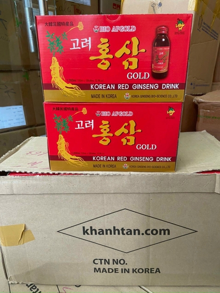 SÂM NƯỚC KHÁNH TÂN H/10CHAI