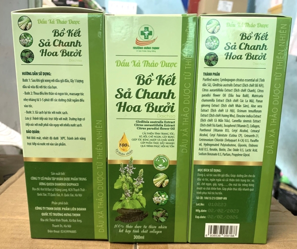 DẦU XẢ THẢO DƯỢC