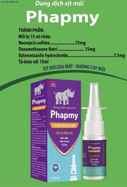 XỊT MŨI TÊ GIÁC PHAPMY