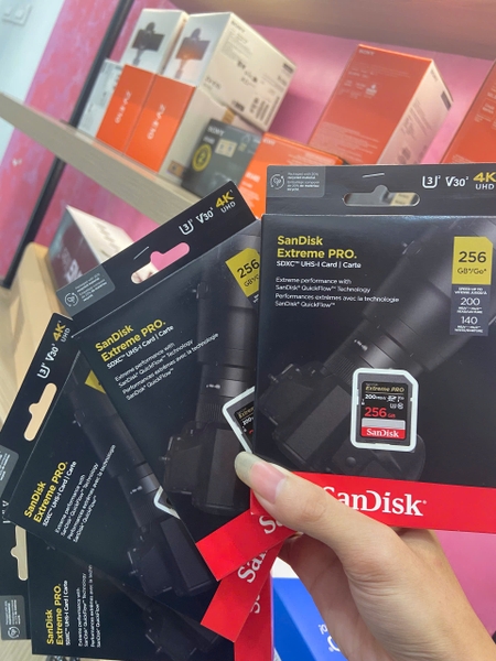 Thẻ Nhớ Máy Ảnh SanDisk Lựa Chọn Tối Ưu Cho Máy Ảnh Canon, Sony, Fuji, Nikon