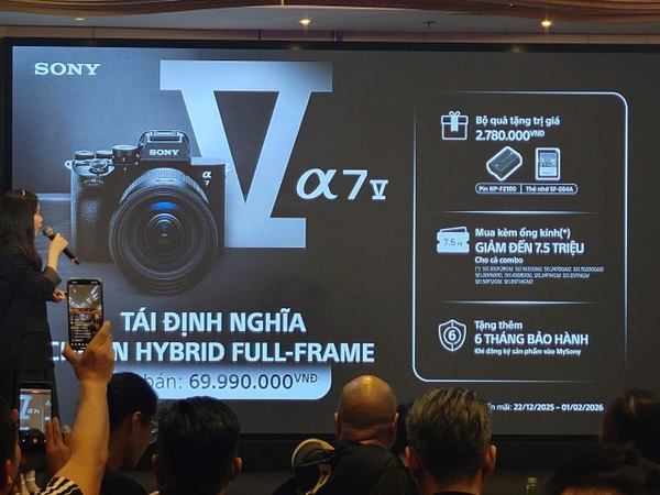 Máy Ảnh Sony A7 Mark V