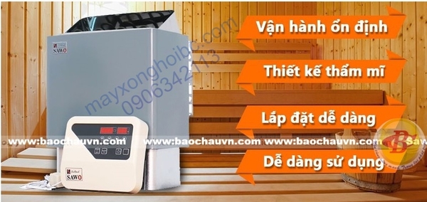 máy xông hơi khô sawo sca 6kw