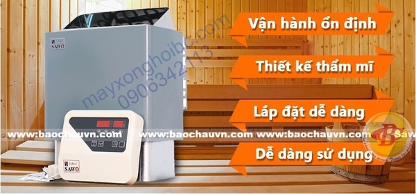 máy xông hơi khô sawo sca 9kw