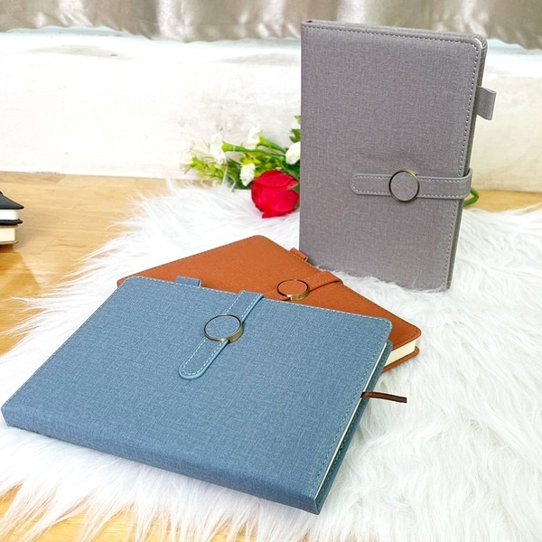 SỔ TAY NOTEBOOK BÌA VẢI MÀU TRƠN SANG TRỌNG