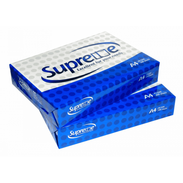 Giấy in A4 Supreme Định Lượng 80 gsm Để In và Photo Tốt