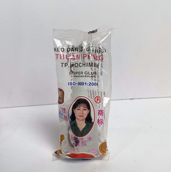 Keo dán sắt 502 Thuận Phong chai lớn