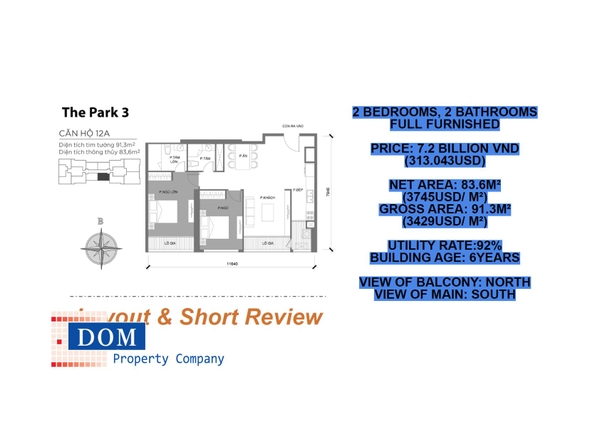 Căn hộ Vinhomes Central Park P3 - 39