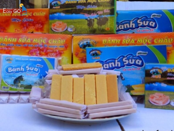 [REVIEW] Bánh Sữa Đặc Sản Mộc Châu