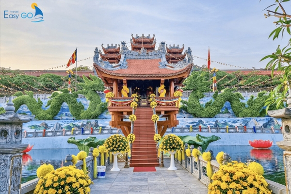 Review kinh nghiệm du xuân Chùa Ba Vàng Quảng Ninh