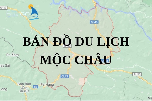 Bản đồ du lịch Mộc Châu 2024: chi tiết các cung đường khám phá Mộc Châu