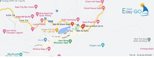 Bản đồ bến xe Sapa