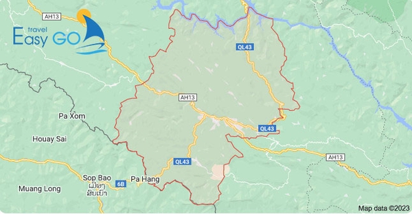 Bản đồ Mộc Châu - Sơn La.