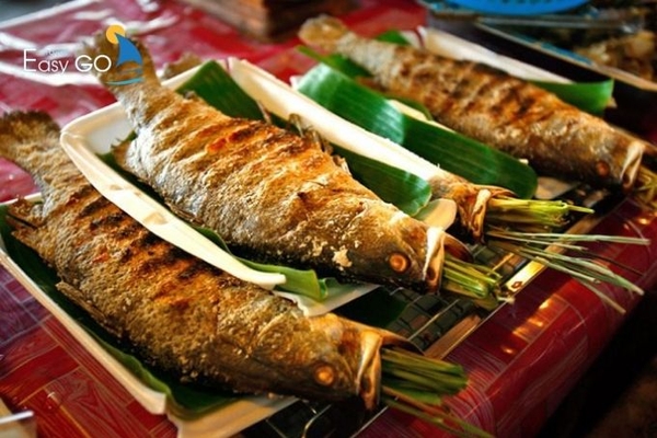 Cá suối nướng