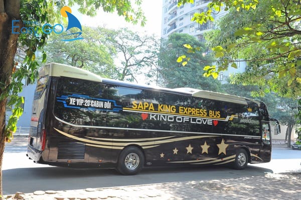 Nhà xe King Express Bus xuất phát từ Hà Nội vào lúc 7h00